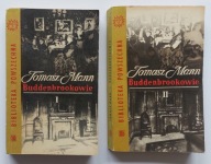 Buddenbrookowie Tomasz Mann tomy 1 i 2