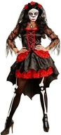 HALLOWEEN DIA DE LOS MUERTOS BRIDE Strój Kostium Meksykański Panna Młoda M