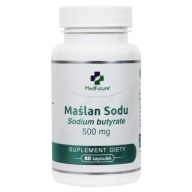Suplement diety MedFuture maślan sodu 500 mg 60 kaps.