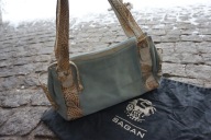 ALAN SAGAN TOREBKA SKÓRA DENMARK UNIKAT + WOREK