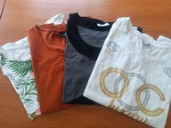 bluzki damskie letnie - zestaw 4 szt. rozm. L/XL