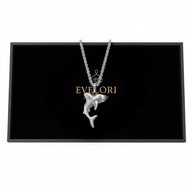 Srebrny Naszyjnik REKIN Stal Chirurgiczna Amulet UNISEX