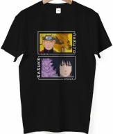 MĘSKA MANGA NARUTO KOSZULKA T-SHIRT KONOHA ANIME