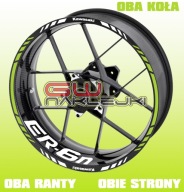 NAKLEJKI ER-6N PASKI FELGI RANTY ZESTAW !!!