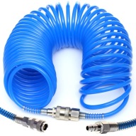 WĄŻ SPIRALNY PNEUMATYCZNY 5X8 MM 10 M POLIURETANOWY PRZEWÓD POWIETRZA
