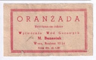 WWG Warszawa Rozbrat 10/14 Banasiak oranżada sprzedaż prywatna