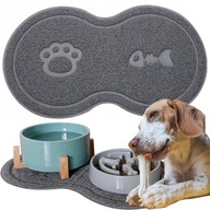 Mata pod Miski dla Psa Podkładka Miskę Kota Wodoodporna Antypoślizgowa Duża