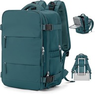 Plecak podróżny do samolotu 43x30x20 niebieski morski