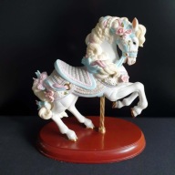 Lenox – Porcelanowy Koń Karuzelowy – Porcelana biskwit – Idealny