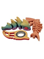 NAJNOWSZY MODEL Keyrambit + Smoczek 3D + REKINEK, Jedyny taki MEGA Zestaw