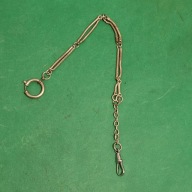 zabytkowa dewizka do zeg.kieszonki 29 cm