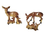 Sarenki, rodzina saren figurki do szopki bożonarodzeniowej 7cm żywica