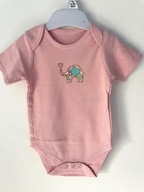 F&F--BAWEŁNIANE BODY--6-9 M---74----NOWE