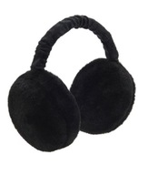 DAMSKIE CZARNE ZIMOWE NAUSZNIKI REGULOWANE, SKŁADNAE, WYGODNE`