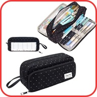 PIÓRNIK SZKOLNY ROZKLADANY DLA DZIEWCZYNKI DUZY TRZYKOMOROWY