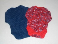 * NEXT * 2SZT BODY DŁ.RĘKAWEK 56cm