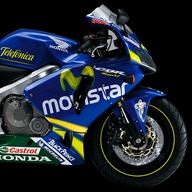 Naklejki Telefonica Movistar dla CBR 600 RR 2003-2006 PC37 Okleiny