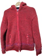 namaste KURTKA ciepła wełniana na polarze M