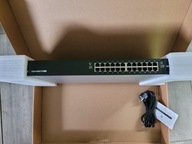 Switch zarządzalny UBIQUITI EdgeSwitch 24x100/1000 2xSFP PoE+ 250W (leżak)