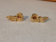 Klipsy w kolorze złota