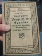 Schmidt: Prahistoria Europy Epoka kamienia i brązu T1 Vorgeschichte Europas