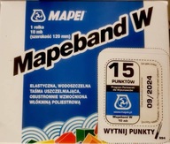 MAPEI TAŚMA HYDROIZOLACYJNA MAPEBAND W 10mb/12cm