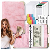 PLANER FINANSOWY ORGANIZER BUDŻETOWY A6 RÓŻOWY ZESTAW KOPERT 12 SZT HIT