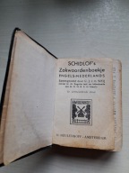 Schidlof's zakwoordenboekje Engels-Nederlands Słownik kieszonkowy Schidlofa
