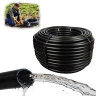 RURA DO NAWADNIANIA 25mm NAWADNIAJĄCA 100m WĄŻ PRZEWÓD PE MONTAŻOWA DO WODY