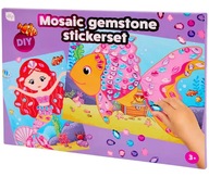 MOZAIKA 3D WYKLEJANKA DIAMENTOWA DUŻE OBRAZKI (28x21 cm) Syrenki