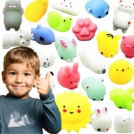 FIDGET GNIOTKI POP IT GNIOTEK MOCHI SQUISHY ZABAWKA ANTYSTRESOWA 24 SZTUKI