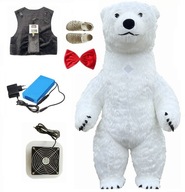 DUŻY MIŚ DMUCHANY KOSTIUM 2.5M NA WESELA IMPREZY