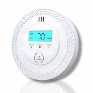 CZUJNIK CZADU TLENKU WĘGLA DETEKTOR LCD CO LCD WYKRYWACZ BEZPRZEWODOWY