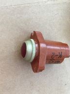 Oprawka na żarówkę miniaturową 6 V, bagnetowa, czerwona