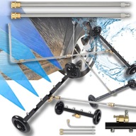 MYJKA CIŚNIENIOWA WÓZEK DO MYCIA PODWOZIA KOSTKI BRUKOWEJ 3 LANCE ZESTAW