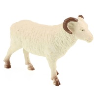 Figurka Owca Baran Gumowy Zwierzęta Wiejskie Farm Animal