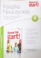 Słowa na start 4 Książka nauczyciela karty pracy plus testy na rok