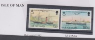 LATARNIE MORSKIE ISLE OF MAN Mi:215-16 L559