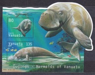 2002 Vanuatu krowa morska Mi blok 45 **