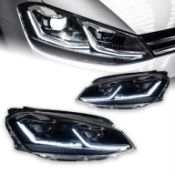 LAMPY PRZEDNIE VW GOLF VII 7 GTD/ GTI/ GTE/ R-Line LED Dynamiczne Migacze