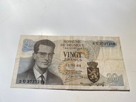 Belgia - 20 franków - 1964