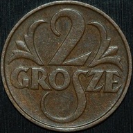 2 grosze 1934 - piękny egzemplarz