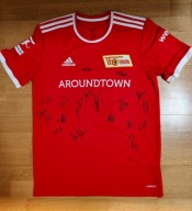 WYJĄTKOWA KOSZULKA PAWŁA WSZOŁKA Z BUNDESLIGI z autografami drużyny