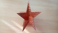 Gwiazda metalowa 3D - stojąca