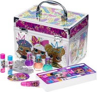 LOL Surprise! Duży zestaw kosmetyków do makijażu w kuferku dla dziewczynek