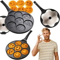 PATELNIA DO NALEŚNIKÓW PANCAKES NIEPRZYWIERAJĄCA INDUKCJA GAZ OKRĄGŁA 26 CM