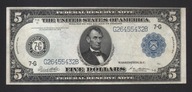 USA - 5 DOLARÓW 1914