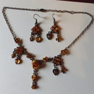 Komplet - naszyjnik i kolczyki
