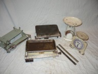 Stare oryginalne wagi - zestaw.