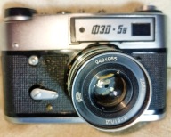 Aparat foto FED 5B INDUSTAR 1:2,8-16 dalmierz M39